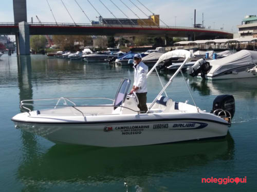 Noleggio Barca A3 Brube Treporti  + Mercury  F40 PRO  ( no patente ) 